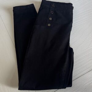 High Rise Black Jean